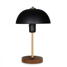 Opviq Lámpara de Mesa de Metal Negra AYD-2795